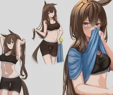 [말딸] 운동하는 아야베