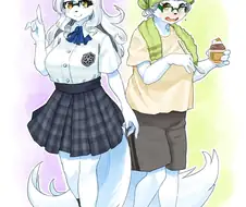 하와와 은여우 여고생쟝