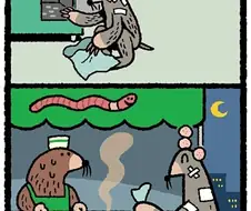 아빠가 일끝나고 맛있는거 사오는 만화