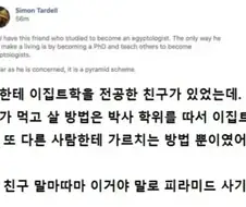 진정한 피라미드 사기
