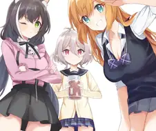 프리코네x@) 샤니 의상 입은 미식전