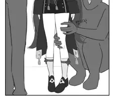 원신 _ 호두 파티 구성하는 만화