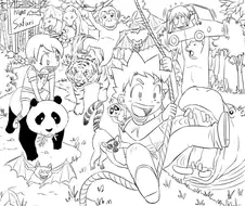 학습 만화 작가의 그림이 꼴리는 이유