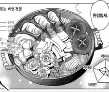 엘프가 처음 먹어본 음식에 놀라는 만화