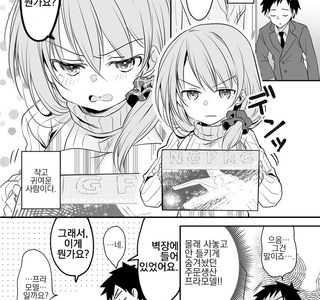 아내한테 프라모델 산 거 걸리는 만화.manhwa