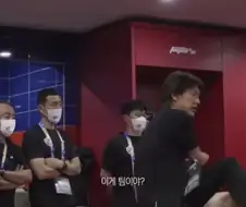 지금 한국팀 벤치 분위기