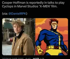 MCU) 싸이클롭스 유력배우로 뜨고있는 배우