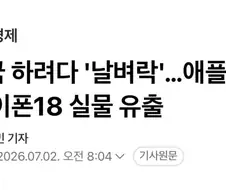 인도를 중국이랑 똑같을거라 생각했던 애플