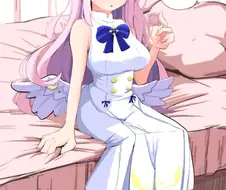 블루아카) 선생님 침대에서 콘돔을 발견한 미카.manga