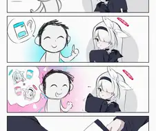 블루아카)이상한거 들고온 프라나짱.manwha