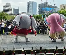게임 행사 중 코스플레이어 노출 사건 발생