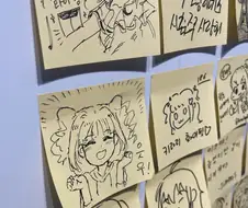@) 데레 전시회보다 웃은거