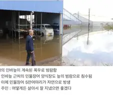 일본 민물장어 5만마리 떠내려감