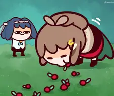 버튜버)베리먹는 무메이 만화