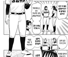 어느 야구 만화의 여감독