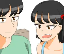 여동생이 비타민 달라고 조르는 Manga