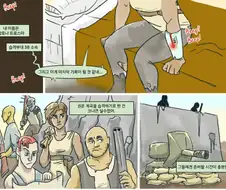 림월드) 정착지 습격한 습격자 영입하는 만화.comics