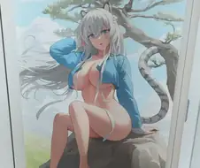 우리형 그림 태피스트리임