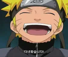 나루토]다녀왔습니다!