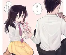 떨어져있던 쓰레기를 누나한테 떠넘기는 남동생