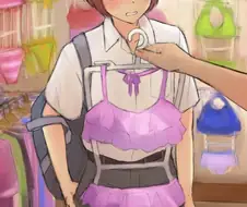 호모)친구에게 여자 수영복을 갖다댔을때 반응.manga