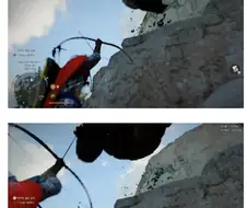 붉은사막)??? : 절벽 위에서 쏘면 니가 뭘 할수있는데?