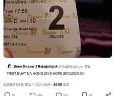 호불호를 미치게하는 슈퍼스타 Hope 를 본 외국인 반응