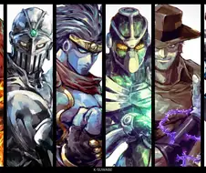 죠죠)3부 주인공측 스탠드