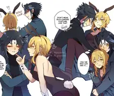 원신) 바니 여행자 x 캡틴 야차.manga