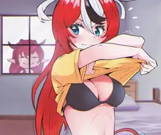 (버튜버,후방)땃쥐 찌찌 짤 볼래?