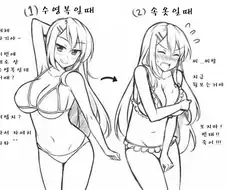 수영복과 속옷의 차이