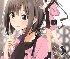 호감도가 보이는 여자아이.Manga