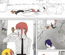 [체인소맨] 레제를 막아서는 마키마