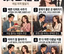 여자 꼬시는 법 유출 됐다는 연애시장 ㄷㄷㄷ;;
