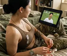 Ai한테 내무반에서 휴식 취하는 미 여군 그려달랬는데.jpg
