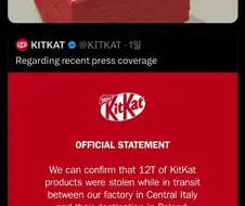 킷캣 12톤 도둑의 모습