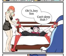 버튜버)문잠금을 깜박한 타카모리.comic