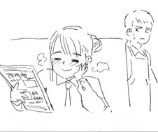 알바덕분에 배가 빵빵해져 버리는.manwha