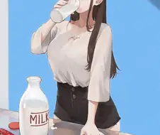 시리얼에 우유 부어야징~