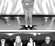장기자랑하러 온 음침녀