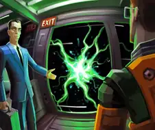 "관심있으면 포탈 안으로 들어가게."