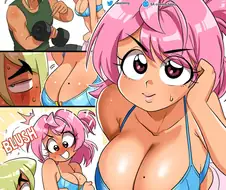 [약후]큰 가슴의 단점 Manga