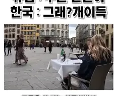 유럽 여행할 때 꿀팁 중 하나