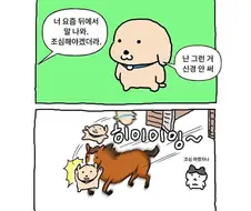 뒤에서 말나오능게 위험한 이유