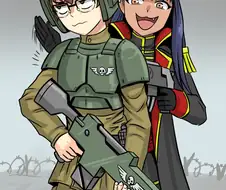 [나가토로]x[워해머] 괴롭히지 말아요, 커미사르 님