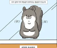 청설모가 노크하는 만화.manhwa