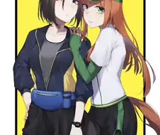 [말딸] 동네 마실 나온 에어 그루브와 스즈카