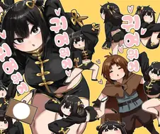 순진한 처녀 격투기 모험가를 창관에 데려가는 .manhwa