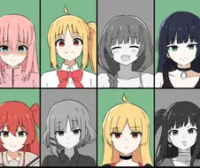 봇치)왠지 익숙한 구도의 팬아트