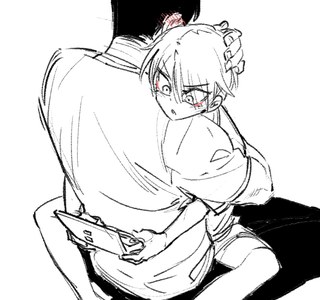 보추의 유혹을 견디지 못하고 크고 우람한 걸 꺼내는 Manhwa